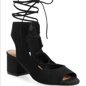 Steve Madden Admire Block Heel Sandal Size 6.5